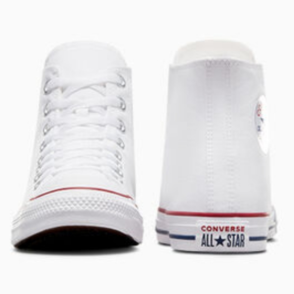 Converse Chuck Taylor All Star Canvas Sneakers, White, Mens 7, Wmns 9 - Picture 3 of 13